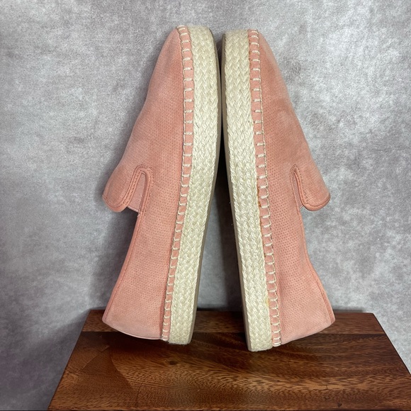 Dr  Scholls Faux Suede “Far Out” Platform Espadrille Sip-On Size 10M - Picture 8 of 15